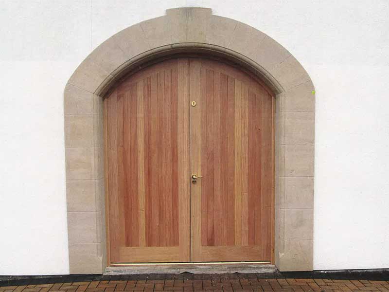 External Timber Doors, External Timber Doors at Hilston &#038; Bennett, Scotland